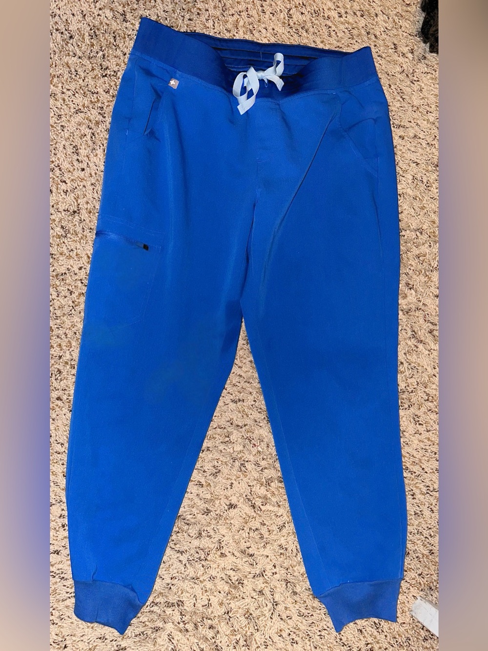 Figs Women's Royal Blue Track Joggers